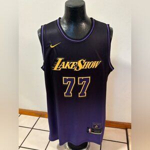 Los Angeles Lakers Luka Doncic # 77 Jersey Yellow/Orange , Unisex